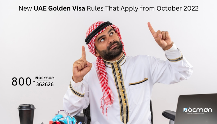 New UAE Golden Visa Rules That Apply from October 2022